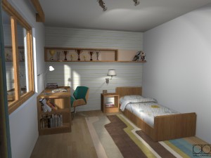 Bedroom in the shadow of the Harghita Mountains, Miercurea Ciuc