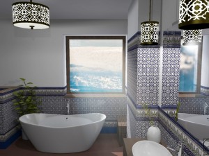 Moroccan style bathroom, Miercurea-Ciuc