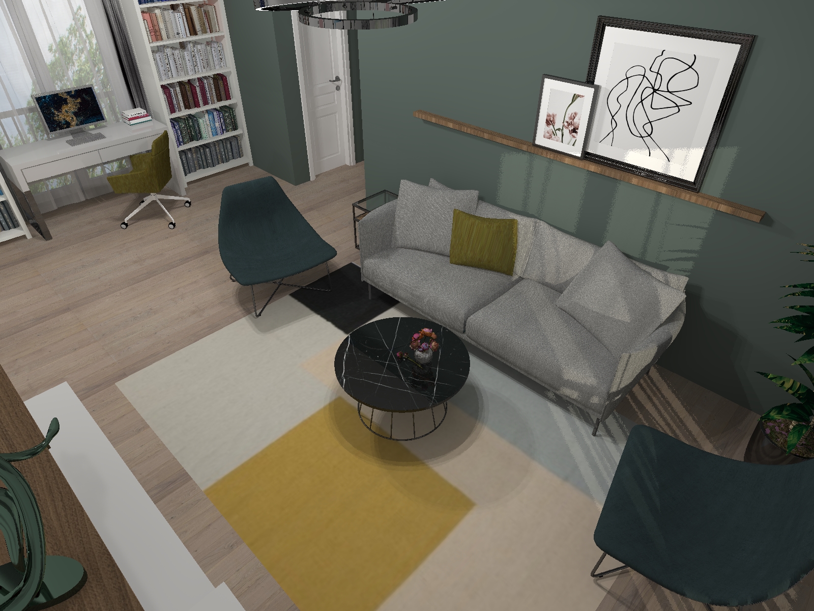 PJ - Apartman 2 - Nappali V1 - 11