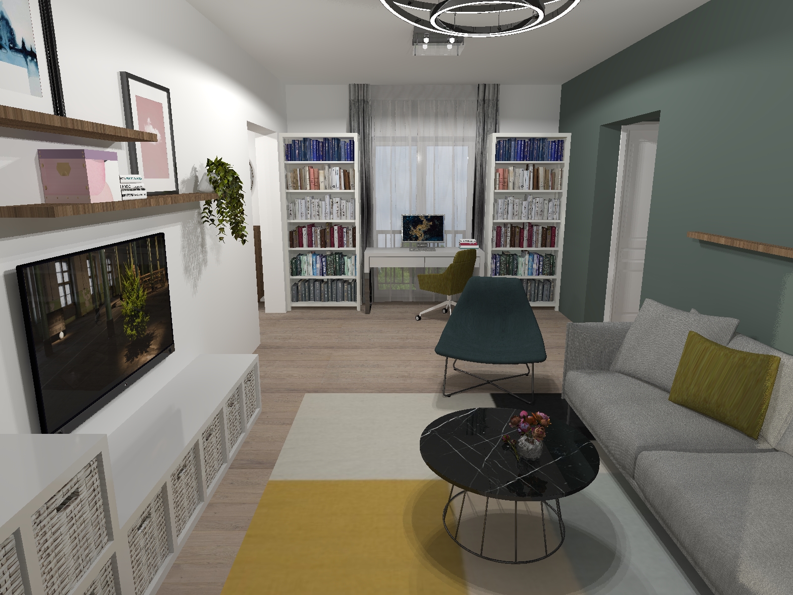 PJ - Apartman 2 - Nappali V1 - 5