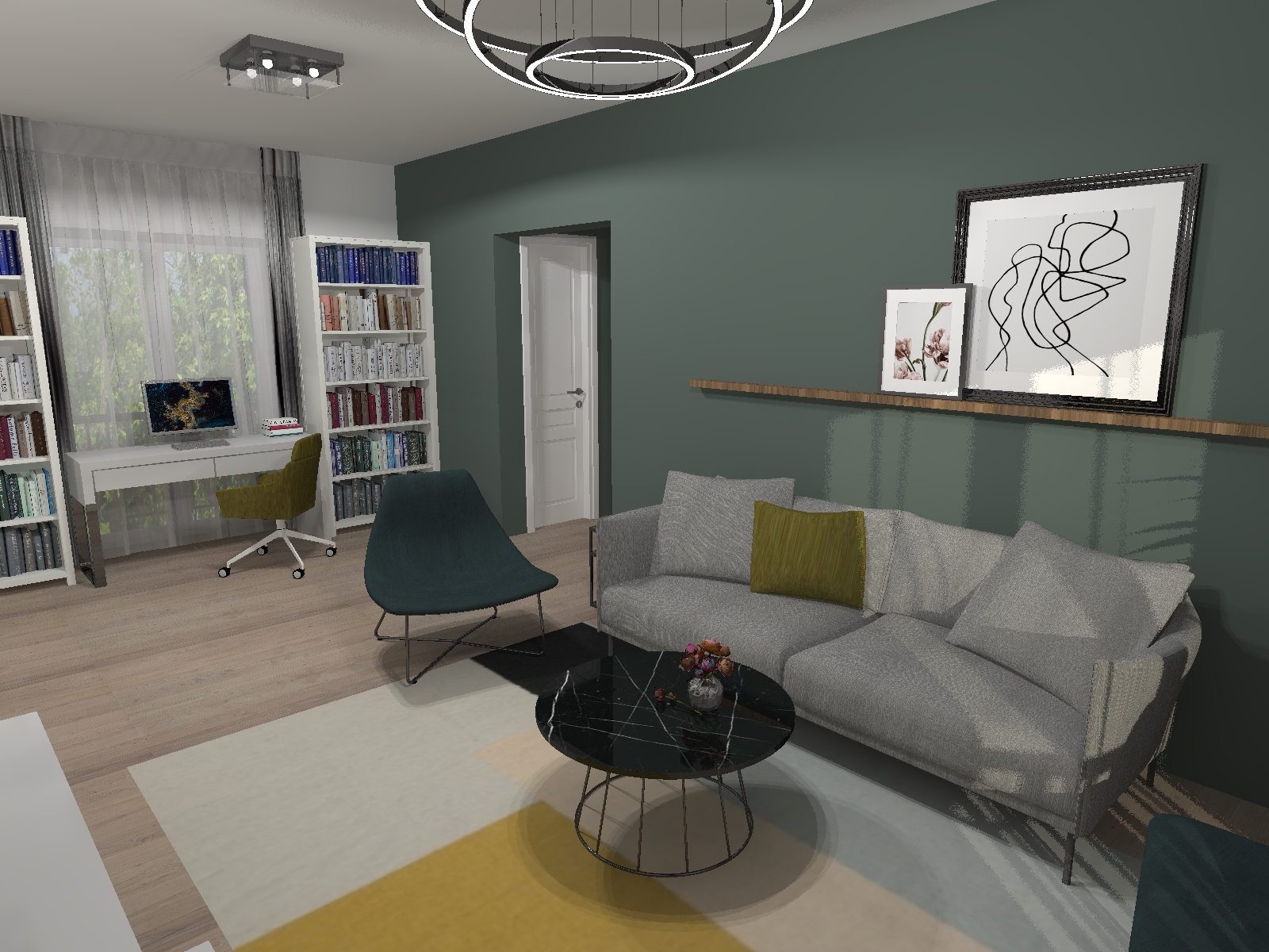 PJ - Apartman 2 - Nappali V1 - 6