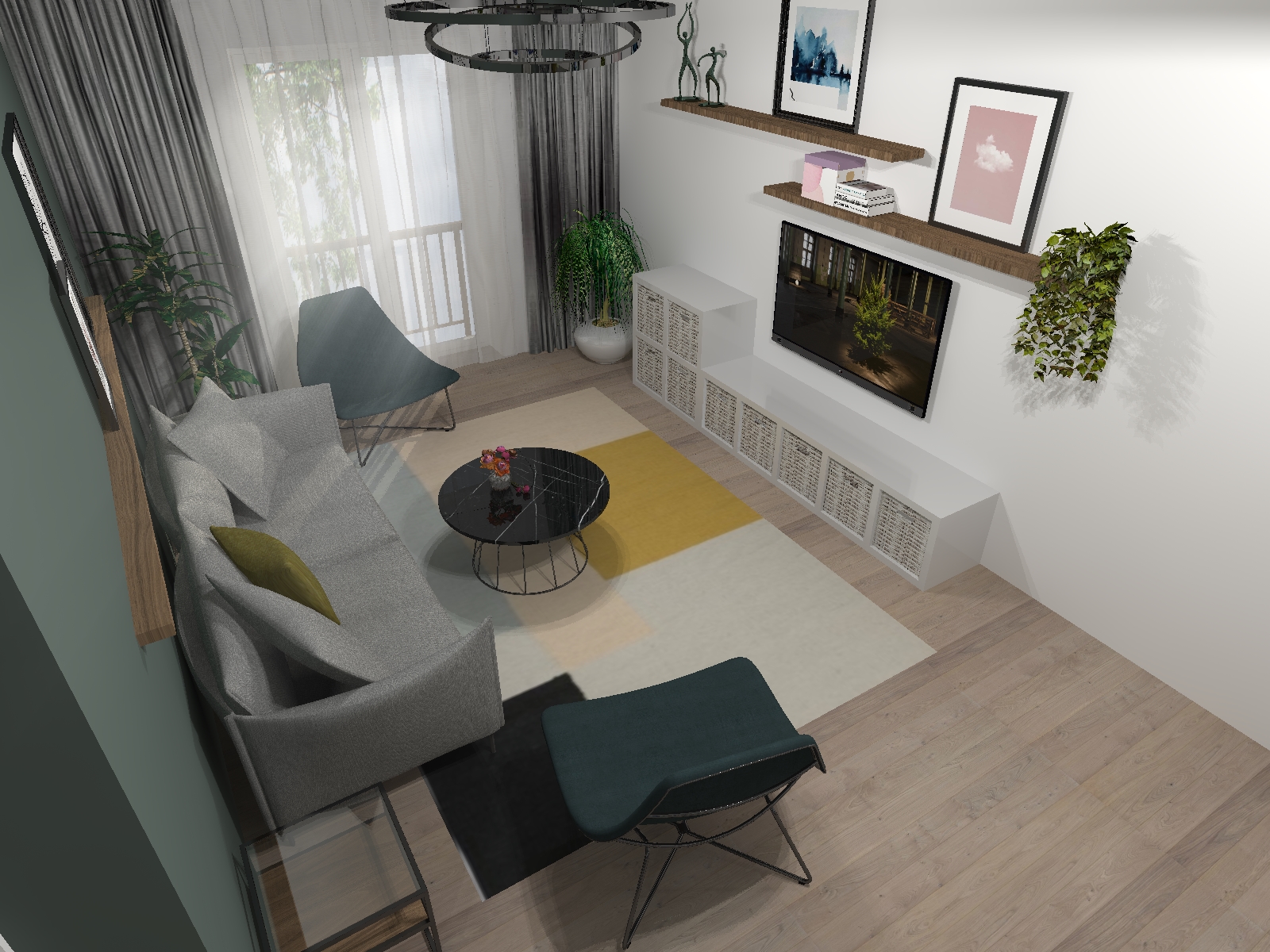 PJ - Apartman 2 - Nappali V1 - 9